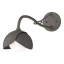 Hubbardton Forge 201377 Brooklyn 1-Light Double Shade Long-Arm Sconce 14