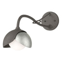 Hubbardton Forge 201377 Brooklyn 1-Light Double Shade Long-Arm Sconce 17