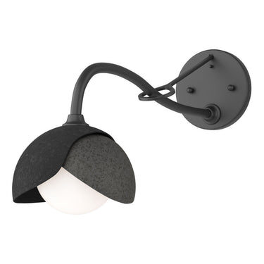 Hubbardton Forge 201377 Brooklyn 1-Light Double Shade Long-Arm Sconce 23