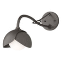 Hubbardton Forge 201377 Brooklyn 1-Light Double Shade Long-Arm Sconce 29