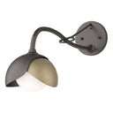 Hubbardton Forge 201377 Brooklyn 1-Light Double Shade Long-Arm Sconce 33