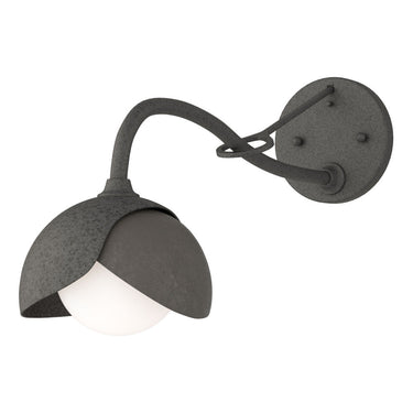 Hubbardton Forge 201377 Brooklyn 1-Light Double Shade Long-Arm Sconce 37