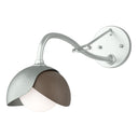 Hubbardton Forge 201377 Brooklyn 1-Light Double Shade Long-Arm Sconce 45