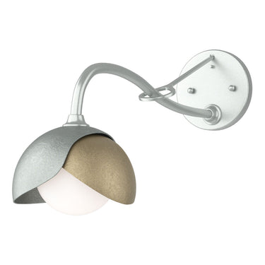 Hubbardton Forge 201377 Brooklyn 1-Light Double Shade Long-Arm Sconce 51