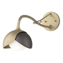 Hubbardton Forge 201377 Brooklyn 1-Light Double Shade Long-Arm Sconce 57