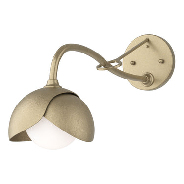 Hubbardton Forge 201377 Brooklyn 1-Light Double Shade Long-Arm Sconce 60
