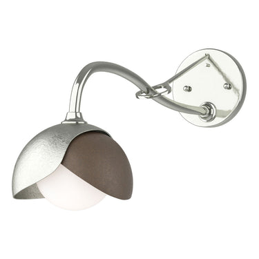 Hubbardton Forge 201377 Brooklyn 1-Light Double Shade Long-Arm Sconce 63