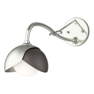 Hubbardton Forge 201377 Brooklyn 1-Light Double Shade Long-Arm Sconce 66