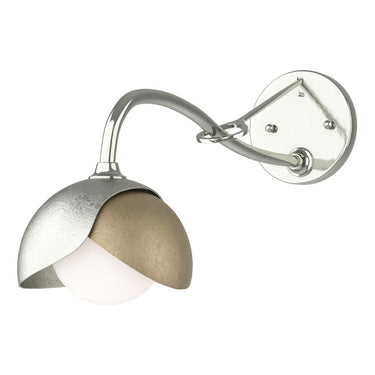 Hubbardton Forge 201377 Brooklyn 1-Light Double Shade Long-Arm Sconce 69