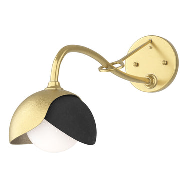 Hubbardton Forge 201377 Brooklyn 1-Light Double Shade Long-Arm Sconce 74