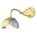 Hubbardton Forge 201377 Brooklyn 1-Light Double Shade Long-Arm Sconce 77