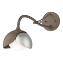 Hubbardton Forge 201377 Brooklyn 1-Light Double Shade Long-Arm Sconce 8
