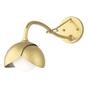 Hubbardton Forge 201377 Brooklyn 1-Light Double Shade Long-Arm Sconce 80