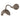 Hubbardton Forge 201377 Brooklyn 1-Light Double Shade Long-Arm Sconce 1