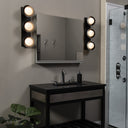 Hubbardton Forge 201378 Brooklyn 3-Light Straight Double Shade Bath Sconce 11
