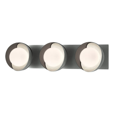 Hubbardton Forge 201378 Brooklyn 3-Light Straight Double Shade Bath Sconce 13