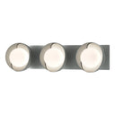 Hubbardton Forge 201378 Brooklyn 3-Light Straight Double Shade Bath Sconce 15