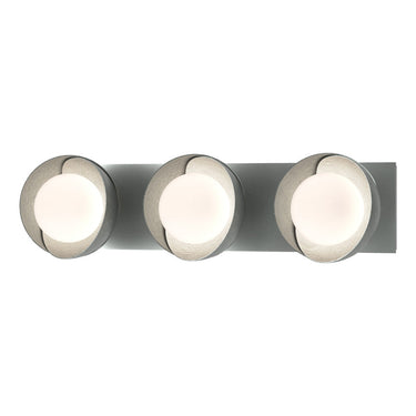 Hubbardton Forge 201378 Brooklyn 3-Light Straight Double Shade Bath Sconce 15