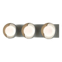 Hubbardton Forge 201378 Brooklyn 3-Light Straight Double Shade Bath Sconce 16