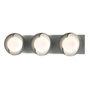 Hubbardton Forge 201378 Brooklyn 3-Light Straight Double Shade Bath Sconce 17