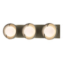 Hubbardton Forge 201378 Brooklyn 3-Light Straight Double Shade Bath Sconce 23