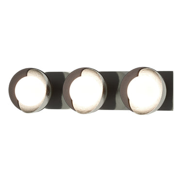 Hubbardton Forge 201378 Brooklyn 3-Light Straight Double Shade Bath Sconce 25