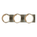 Hubbardton Forge 201378 Brooklyn 3-Light Straight Double Shade Bath Sconce 28
