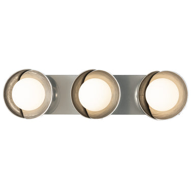 Hubbardton Forge 201378 Brooklyn 3-Light Straight Double Shade Bath Sconce 29
