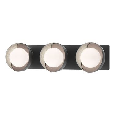 Hubbardton Forge 201378 Brooklyn 3-Light Straight Double Shade Bath Sconce 3