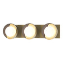 Hubbardton Forge 201378 Brooklyn 3-Light Straight Double Shade Bath Sconce 31