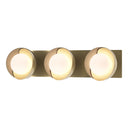 Hubbardton Forge 201378 Brooklyn 3-Light Straight Double Shade Bath Sconce 34