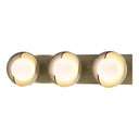 Hubbardton Forge 201378 Brooklyn 3-Light Straight Double Shade Bath Sconce 35