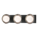 Hubbardton Forge 201378 Brooklyn 3-Light Straight Double Shade Bath Sconce 5