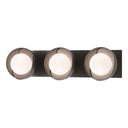 Hubbardton Forge 201378 Brooklyn 3-Light Straight Double Shade Bath Sconce 8
