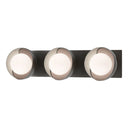 Hubbardton Forge 201378 Brooklyn 3-Light Straight Double Shade Bath Sconce 9