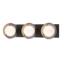 Hubbardton Forge 201378 Brooklyn 3-Light Straight Double Shade Bath Sconce 10