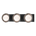 Hubbardton Forge 201378 Brooklyn 3-Light Straight Double Shade Bath Sconce 1