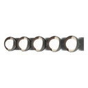 Hubbardton Forge 201379 Brooklyn 5-Light Straight Double Shade Bath Sconce 13