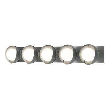 Hubbardton Forge 201379 Brooklyn 5-Light Straight Double Shade Bath Sconce 16