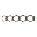 Hubbardton Forge 201379 Brooklyn 5-Light Straight Double Shade Bath Sconce 26