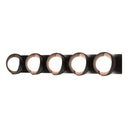 Hubbardton Forge 201379 Brooklyn 5-Light Straight Double Shade Bath Sconce 8