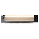 Hubbardton Forge 202225-ZS Draped Glass LED Bath Bar 1