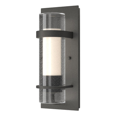 Hubbardton Forge 205814 Banded Seeded Glass Indoor Sconce 3