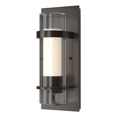 Hubbardton Forge 205814 Banded Seeded Glass Indoor Sconce 7