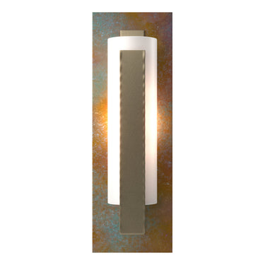 Hubbardton Forge 217186 Forged Vertical Bar Sconce - Cherry or Copper Backplate 12