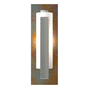 Hubbardton Forge 217186 Forged Vertical Bar Sconce - Cherry or Copper Backplate 14