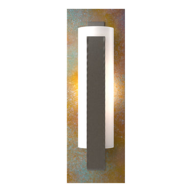 Hubbardton Forge 217186 Forged Vertical Bar Sconce - Cherry or Copper Backplate 4