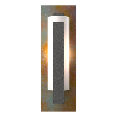 Hubbardton Forge 217186 Forged Vertical Bar Sconce - Cherry or Copper Backplate 8