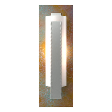Hubbardton Forge 217186 Forged Vertical Bar Sconce - Cherry or Copper Backplate 10