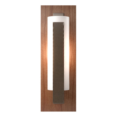 Hubbardton Forge 217186 Forged Vertical Bar Sconce - Cherry or Copper Backplate 1